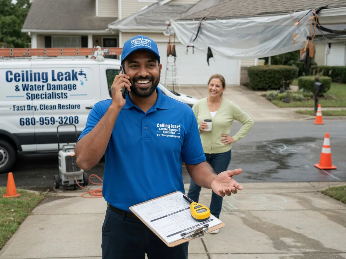 Ceiling Leak Cleanup Powers, OR FAQs